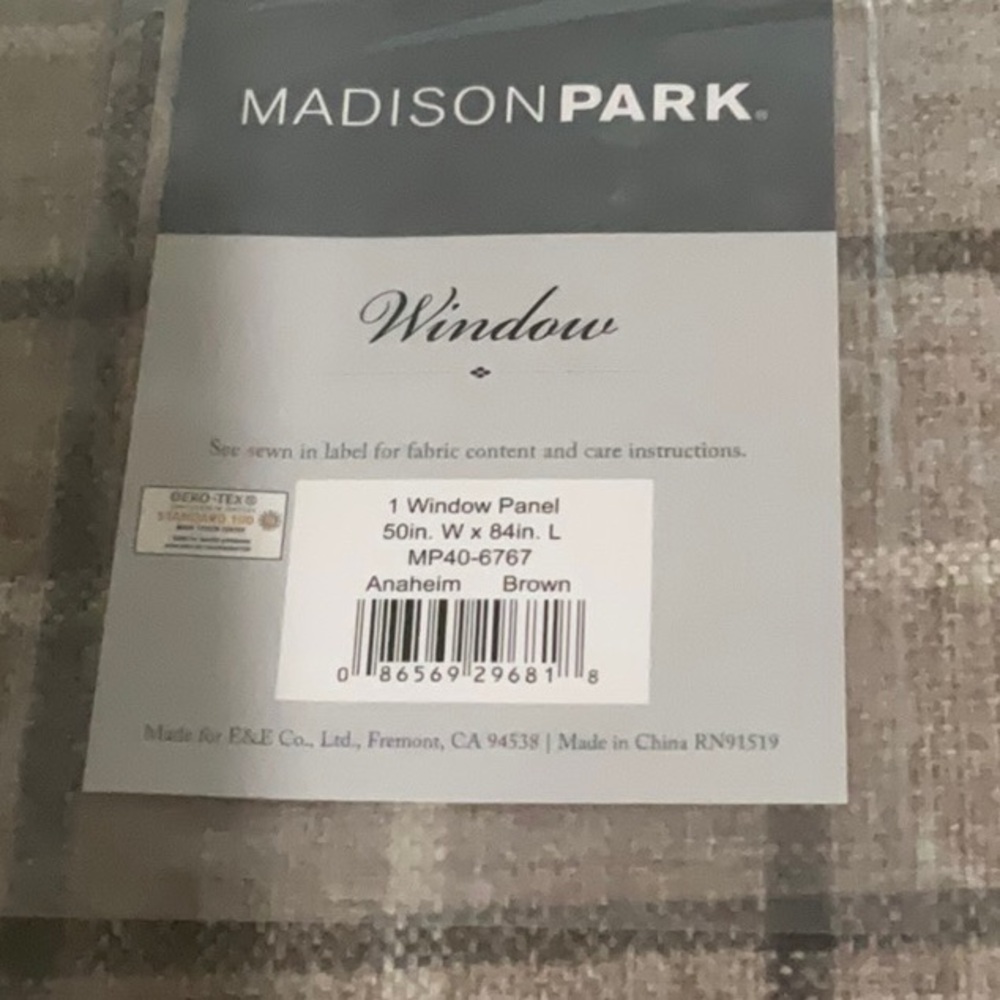 Madison Park curtain panel